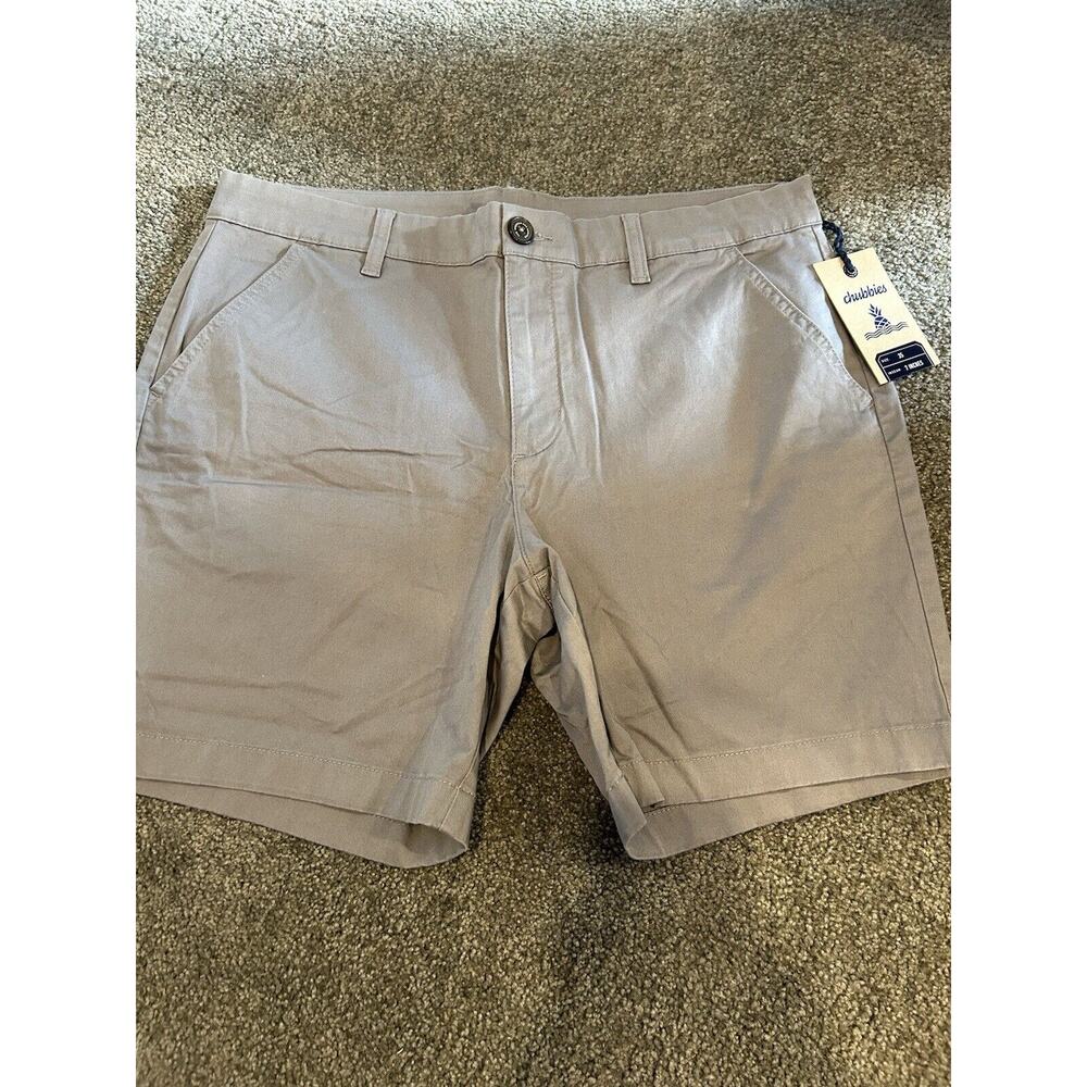 Chubbies The Sliver Linings Mens Dress‎ Shorts 7.0" Stretch Twill Size 35